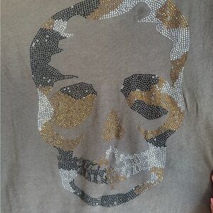 Zadig & Voltaire Gray Textured Fabric